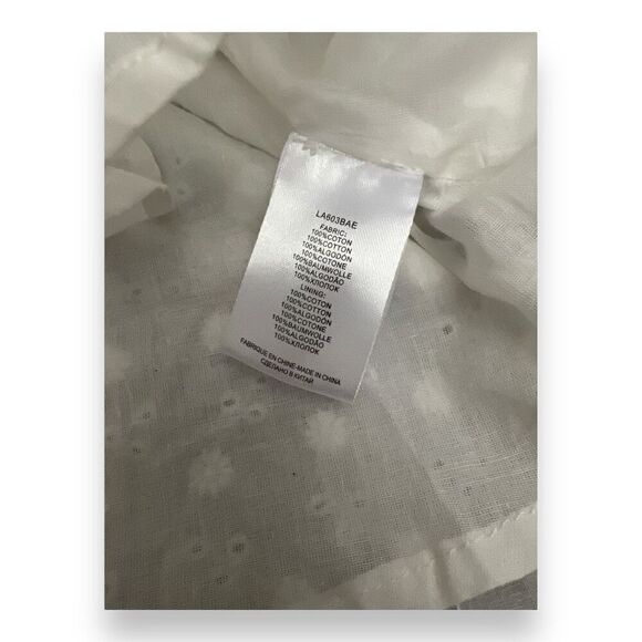 Molly Bracken Eyelet Ruffle Dress Size Extra Large NWT - Picture 4 of 7